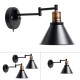 1/2Pcs 220V Adjustable LED Wall Light Lampshade Lamp Cover Holder Fixture Dinning Room Without Bulb