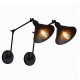 1/2Pcs 220V Adjustable LED Wall Light Lampshade Lamp Cover Holder Fixture Dinning Room Without Bulb