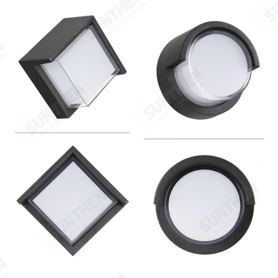 13CM Round/Square Shape 10W Modern LED Wall Lamp Stair Light for Living Room Bedroom Bed Bedside Home 85-265V