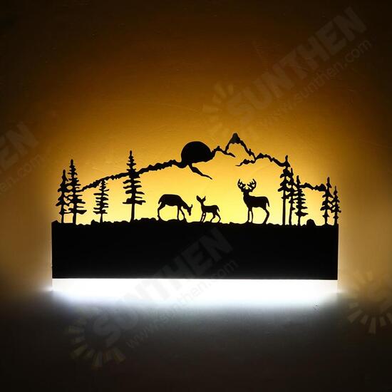 14W Nordic Art Modern Bedroom Bedside Sconce Light Wall Lamp Room Hotel AC175-265V