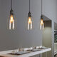 16x33cm Modern Ceiling Light LED Pendant Lamp Glass Dining Room Chandelier Fixtures for E27