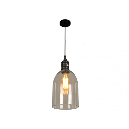 16x33cm Modern Ceiling Light LED Pendant Lamp Glass Dining Room Chandelier Fixtures for E27