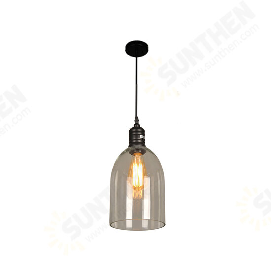 16x33cm Modern Ceiling Light LED Pendant Lamp Glass Dining Room Chandelier Fixtures for E27