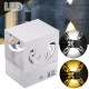 1W/3W AC85-265V LED Wall Light Down Cube Indoor Outdoor Sconce Lighting Lamp Yard Modern