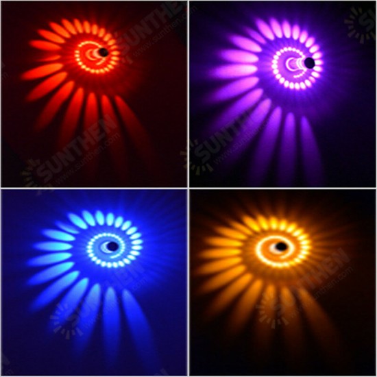 3W LED Cylinder Creative Wall Lamp 95-265V Aluminum Ceiling Aisle Wall Lamp Entrance Background KTV Light Effect