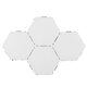 4x Modular LED Touch Wall Lamp Hexagonal Honeycomb Magnetic Quantum Night Light