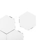 4x Modular LED Touch Wall Lamp Hexagonal Honeycomb Magnetic Quantum Night Light