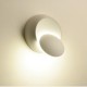 5W LED Round Wall Lamp 360° Rotation Energy-saving Light for Living Room Bedroom