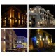 6W 10W Warm White/White Dual-Head IP65 Waterproof COB LED Wall Light Modern Outdoor Decor AC85-265V