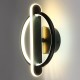 85-265V 12W Modern Lustre Minimalist LED Wall Light Indoor Wall Sconce Fixture for Bedroom