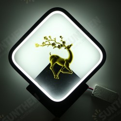 85-265V Modern Minimalist LED Wall Light Deer Pattern Living Room Bedroom Bedside Wall Lamp 85-265V Modern Minimalist LED Wall Light Deer Pattern Living Room Bedroom Bedside Wall Lamp