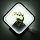 85-265V Modern Minimalist LED Wall Light Deer Pattern Living Room Bedroom Bedside Wall Lamp