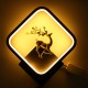 85-265V Modern Minimalist LED Wall Light Deer Pattern Living Room Bedroom Bedside Wall Lamp