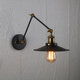 90-260V LED Wall Lamp Retro Lamp Industrial Vintage Bedside Wall Lamp Iron Loft Without Bulb