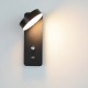 9W 350° Rotatable Led Indoor Wall Lamps with Switch USB Charge Wall Light for Home Bedside Stairway Sconce Lighting