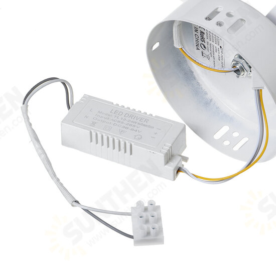 9W LED Ceiling Light RGB Speaker Dimmer Wall Lamp Installation Light PC