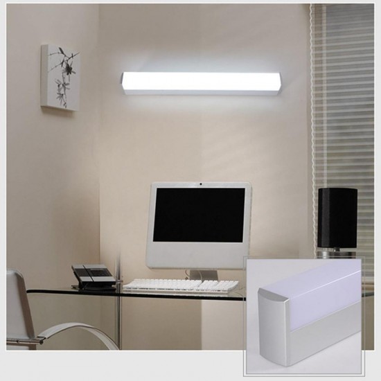 AC85-265V 12W 25CM Modern LED Mirror Bathroom Wall Lamp Bedside Corridor Aisle Lamp Waterproof Fixture