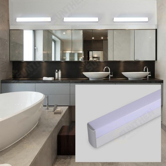 AC85-265V 12W 25CM Modern LED Mirror Bathroom Wall Lamp Bedside Corridor Aisle Lamp Waterproof Fixture