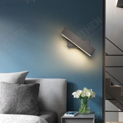 AC85-265V 2W/6W/8W Modern Wall Lamp 350 Degree Rotation Pure White LED Light for Indoor Bedroom AC85-265V 2W/6W/8W Modern Wall Lamp 350 Degree Rotation Pure White LED Light for Indoor Bedroom