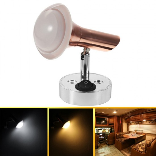 Angle Adjustable LED Reading Light Wall Lamp Spot Light Book Light White/Warm White