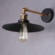 E26 Retro Metal Hanging Wall-mounted Light Cover American Style Lampshade with Swing Arm AC220V