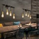 E27 Industrial Vintage Retro Wall Light with Switch Bar Home Bedroom Lamp Fixture Decoration AC85-265V