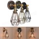 E27 Loft Metal Retro Vintage Rustic Sconce Wall Light Edison Lamp Bulb Fixture