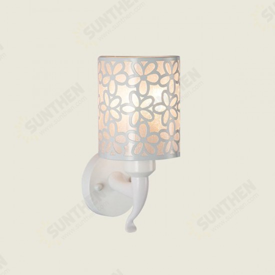 E27 Modern Flower Wall Lamp Bedroom Light Sconce Stair Lighting Fixtures with LED Bulb AC85-265V