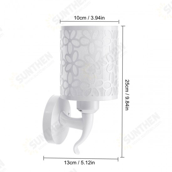 E27 Modern Flower Wall Lamp Bedroom Light Sconce Stair Lighting Fixtures with LED Bulb AC85-265V