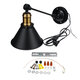 E27 Retro Industrial Style Wall Lamp Vintage Wrought Iron Bedside Indoor Lighting 110V