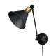 E27 Retro Industrial Style Wall Lamp Vintage Wrought Iron Bedside Indoor Lighting 110V