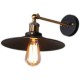 E27 Retro Vintage Industrial Wall Lamp Wrought Iron Indoor Corridor Hanging Ceiling Light Lampshade AC220V