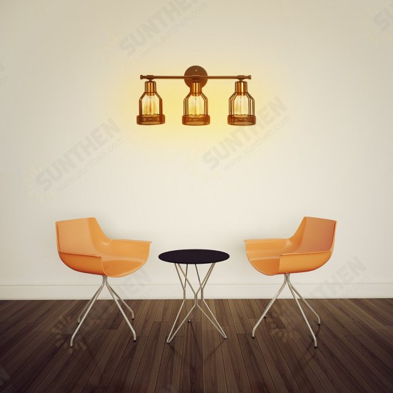 Industrial Style Hanging Lamp Pendant Lampshade Light Cover Retro Pipe Vintage Loft Cafe Without Bulbs