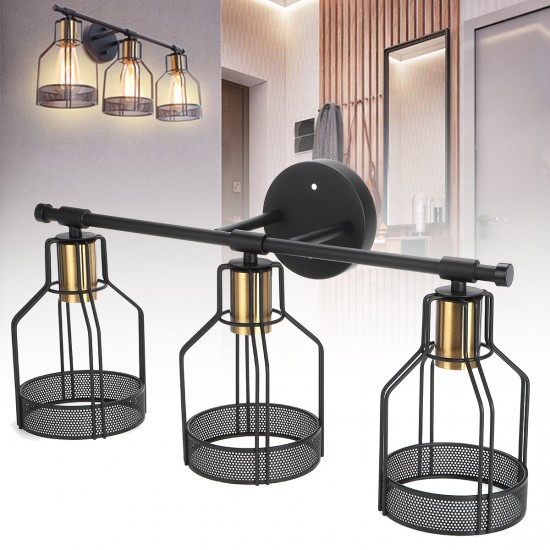 Industrial Style Hanging Lamp Pendant Lampshade Light Cover Retro Pipe Vintage Loft Cafe Without Bulbs