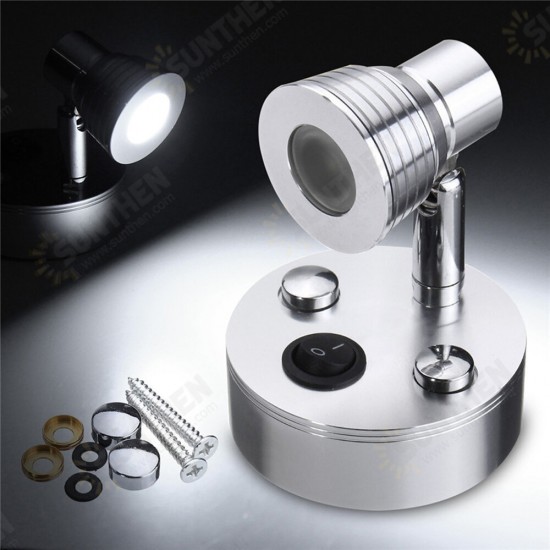 LED Wall Lamp Mount Light Sconce Bedside Bedroom Reading Boat RV Fixture LED Wall Lamp Mount Light Sconce Bedside Bedroom Reading Boat RV Fixture