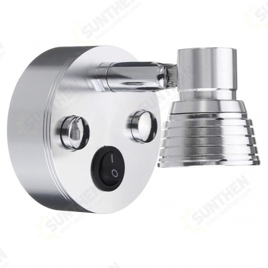 LED Wall Lamp Mount Light Sconce Bedside Bedroom Reading Boat RV Fixture LED Wall Lamp Mount Light Sconce Bedside Bedroom Reading Boat RV Fixture