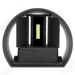 Modern 12W COB LED Adjustable Up Down Wall Lamp Waterproof IP65 for Outdoor Indoor Living room Aisle AC85-265V Modern 12W COB LED Adjustable Up Down Wall Lamp Waterproof IP65 for Outdoor Indoor Living room Aisle AC85-265V