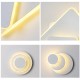 Modern 300° Rotating LED Wall Lamp Sconce Light Hotel Bedroom Bedside Hallway