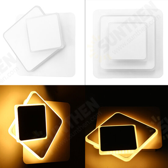 Modern 300° Rotating LED Wall Lamp Sconce Light Hotel Bedroom Bedside Hallway