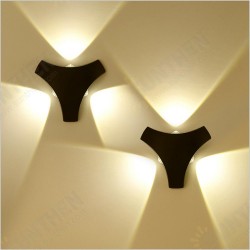 Modern 9W COB LED Wall Lamp Waterproof IP65 for Outdoor Indoor Living room Aisle AC85-265V Modern 9W COB LED Wall Lamp Waterproof IP65 for Outdoor Indoor Living room Aisle AC85-265V