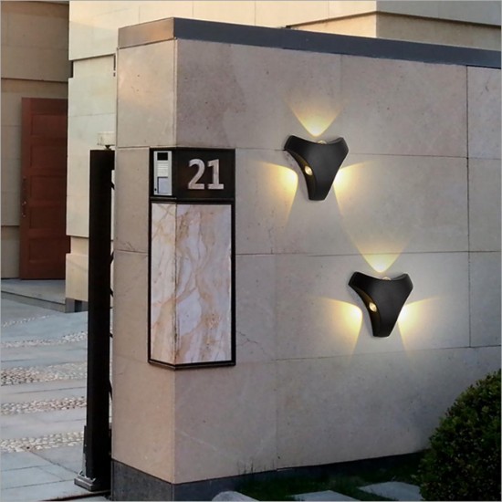 Modern 9W COB LED Wall Lamp Waterproof IP65 for Outdoor Indoor Living room Aisle AC85-265V