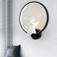 Modern Acrylic Angel Light LED Lamp Nordic Led Belt Room Wall Decor