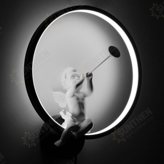 Modern Acrylic Angel Light LED Lamp Nordic Led Belt Room Wall Decor Modern Acrylic Angel Light LED Lamp Nordic Led Belt Room Wall Decor