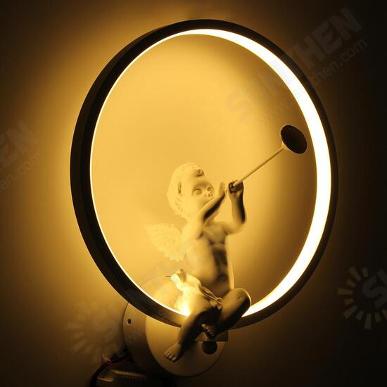 Modern Acrylic Angel Light LED Lamp Nordic Led Belt Room Wall Decor Modern Acrylic Angel Light LED Lamp Nordic Led Belt Room Wall Decor