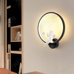 Modern Acrylic Angel Light LED Lamp Nordic Led Belt Room Wall Decor Modern Acrylic Angel Light LED Lamp Nordic Led Belt Room Wall Decor