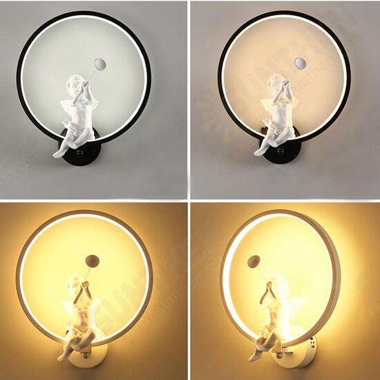 Modern Acrylic Angel Light LED Lamp Nordic Led Belt Room Wall Decor