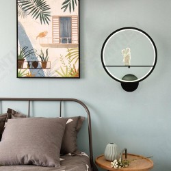 Modern Acrylic Couple Light LED Lamp Nordic Led Belt Room Wall Decor 20cm Modern Acrylic Couple Light LED Lamp Nordic Led Belt Room Wall Decor 20cm