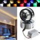 Modern Aluminum 2W LED Wall Lamp Light Crystal Ball Shape Indoor Room for Lighting