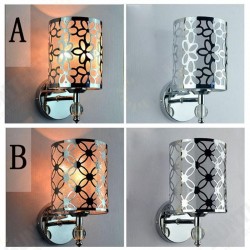 Modern Creative Pastorale Iron Crystal Wall Light Hallway Bedroom Lamp Modern Creative Pastorale Iron Crystal Wall Light Hallway Bedroom Lamp