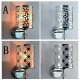 Modern Creative Pastorale Iron Crystal Wall Light Hallway Bedroom Lamp